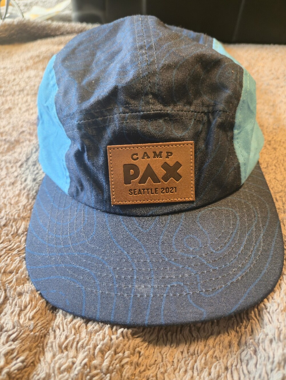 Camp PAX Seattle 2021 5-Panel Hat - Penny Arcade Expo Collectible Cap